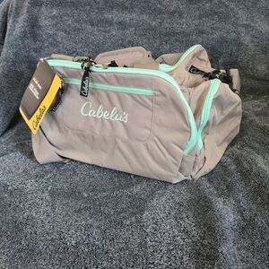 Cabela's Tan and Mint Baby Bag